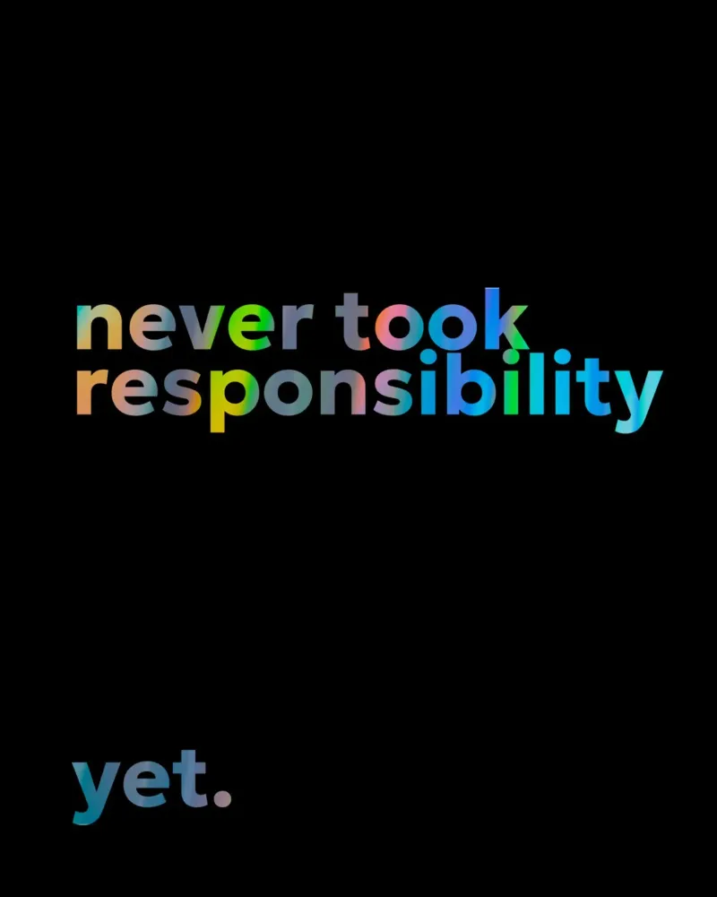 responsibility pannello forex da Ambition Wall