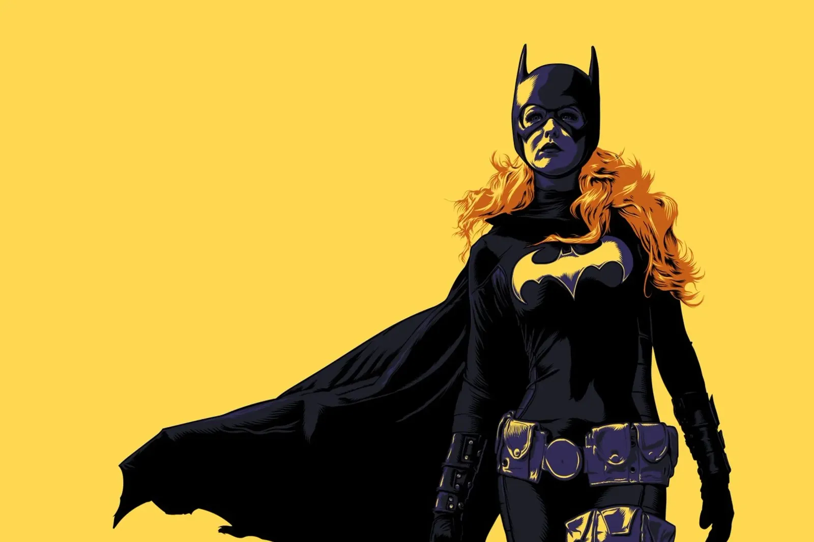 BATGIRL pellicola backlit da Cranio Dsgn