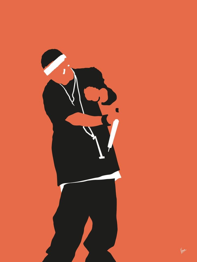 No093 Nelly Poster von Iconic Rockstars