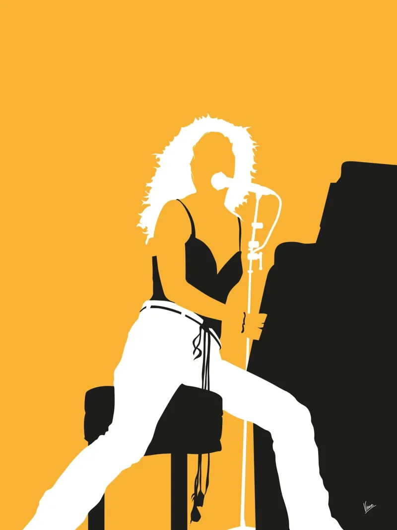 No094 Tori Amos plexiglass da Iconic Rockstars