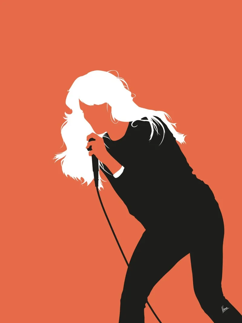 No113 Faith Hill acrylic glass by Iconic Rockstars