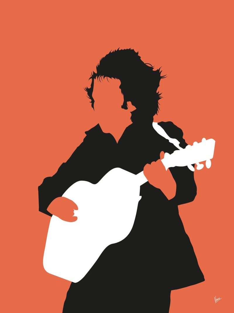 No143 DON MCLEAN poster van Iconic Rockstars