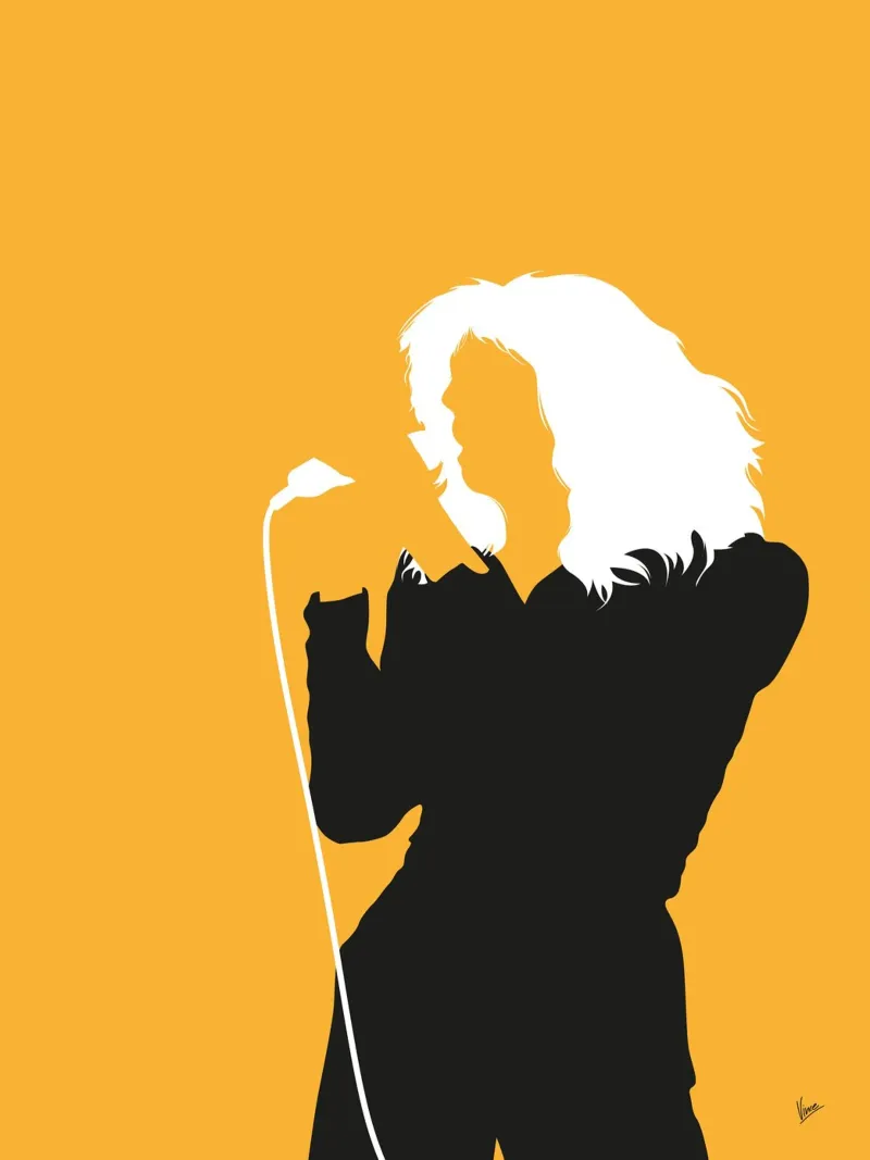No144 CARLY SIMON pellicola backlit da Iconic Rockstars