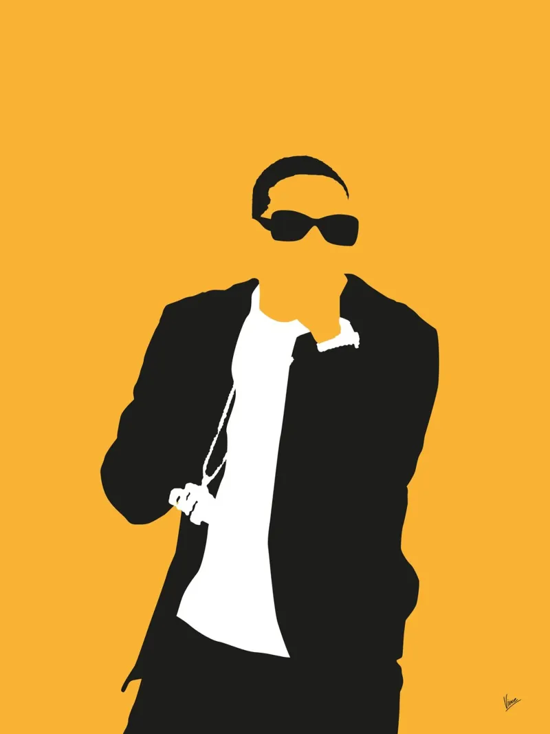 No154 Ludacris pellicola backlit da Iconic Rockstars
