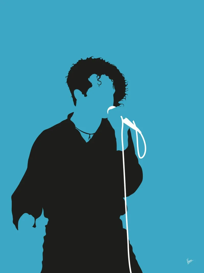 No165 SIMPLY RED pellicola backlit da Iconic Rockstars