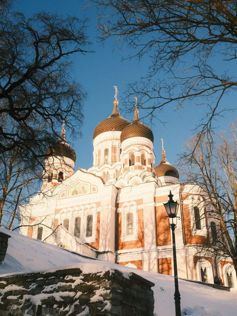 Tallinn Orthodox Cathedral poster with plastic frame by FujiPrints