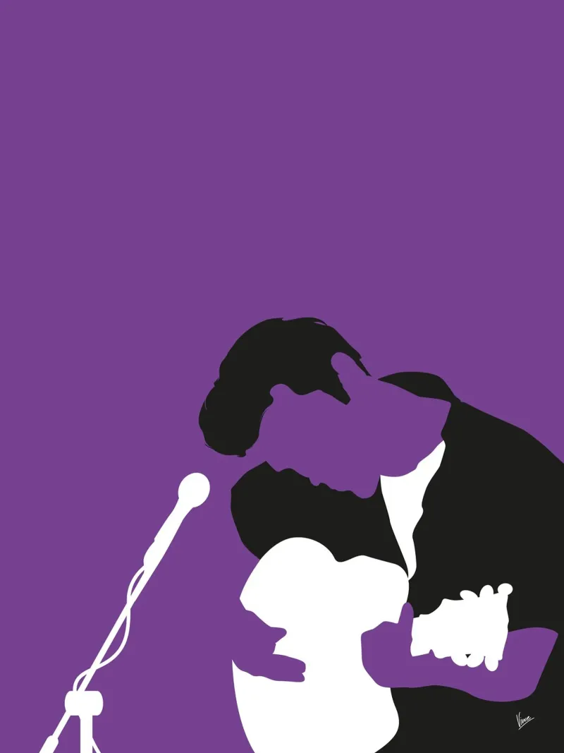No171 Chris Isaak pellicola backlit da Iconic Rockstars