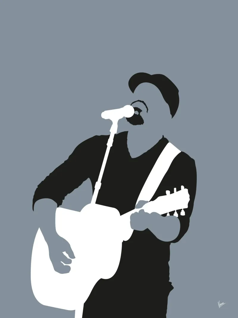 No177 Hootie and the Blowfish carta hahnemühle da Iconic Rockstars