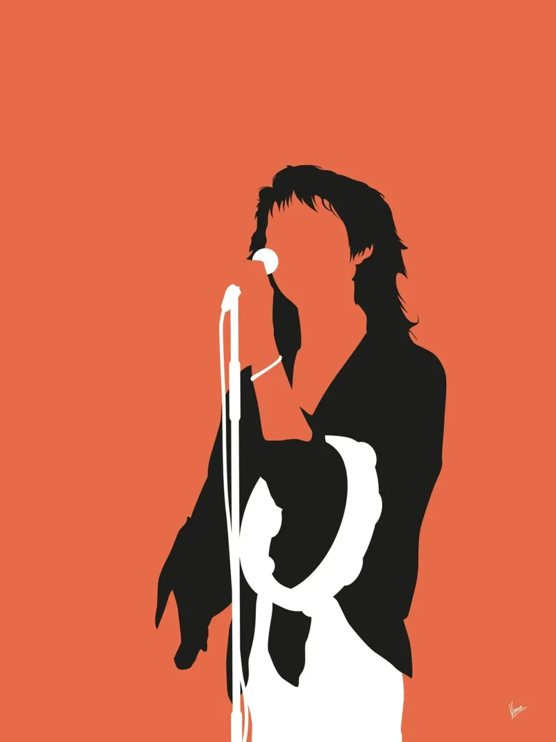 No203 LINDA RONSTADT metacrilato de Iconic Rockstars