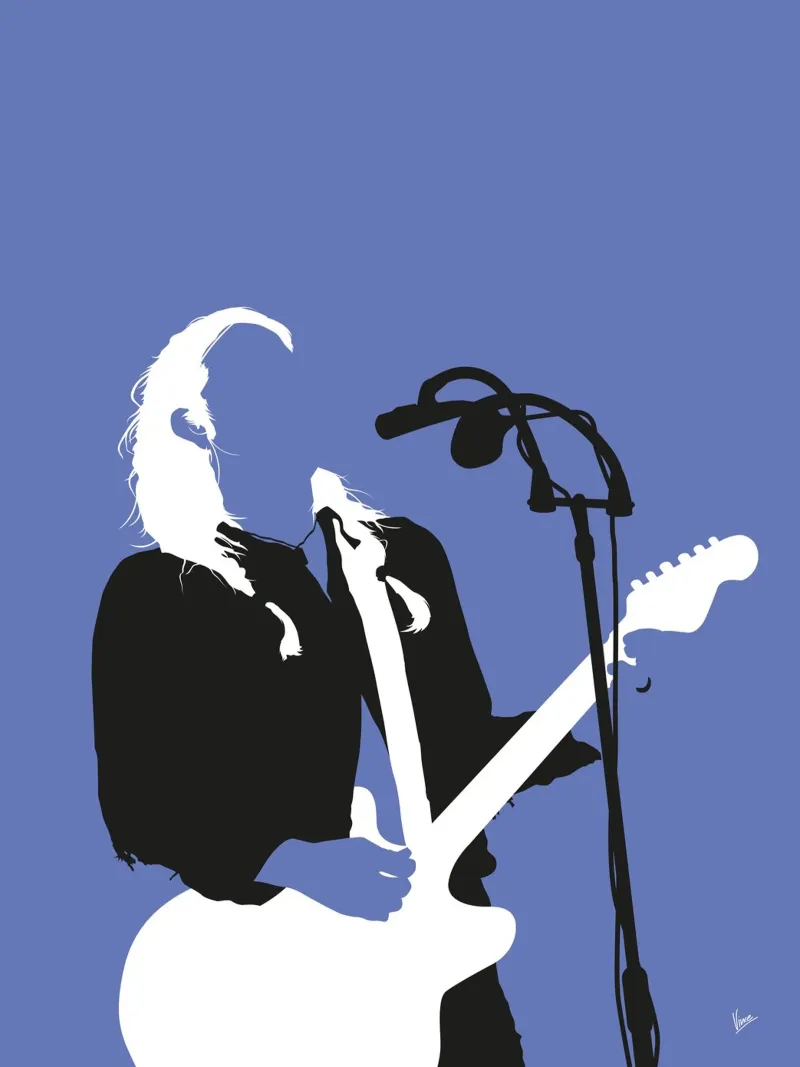 No218 DANDY WARHOLS acrylic glass by Iconic Rockstars