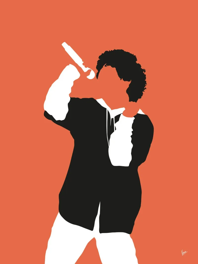 No223 BRUNO MARS pellicola backlit da Iconic Rockstars