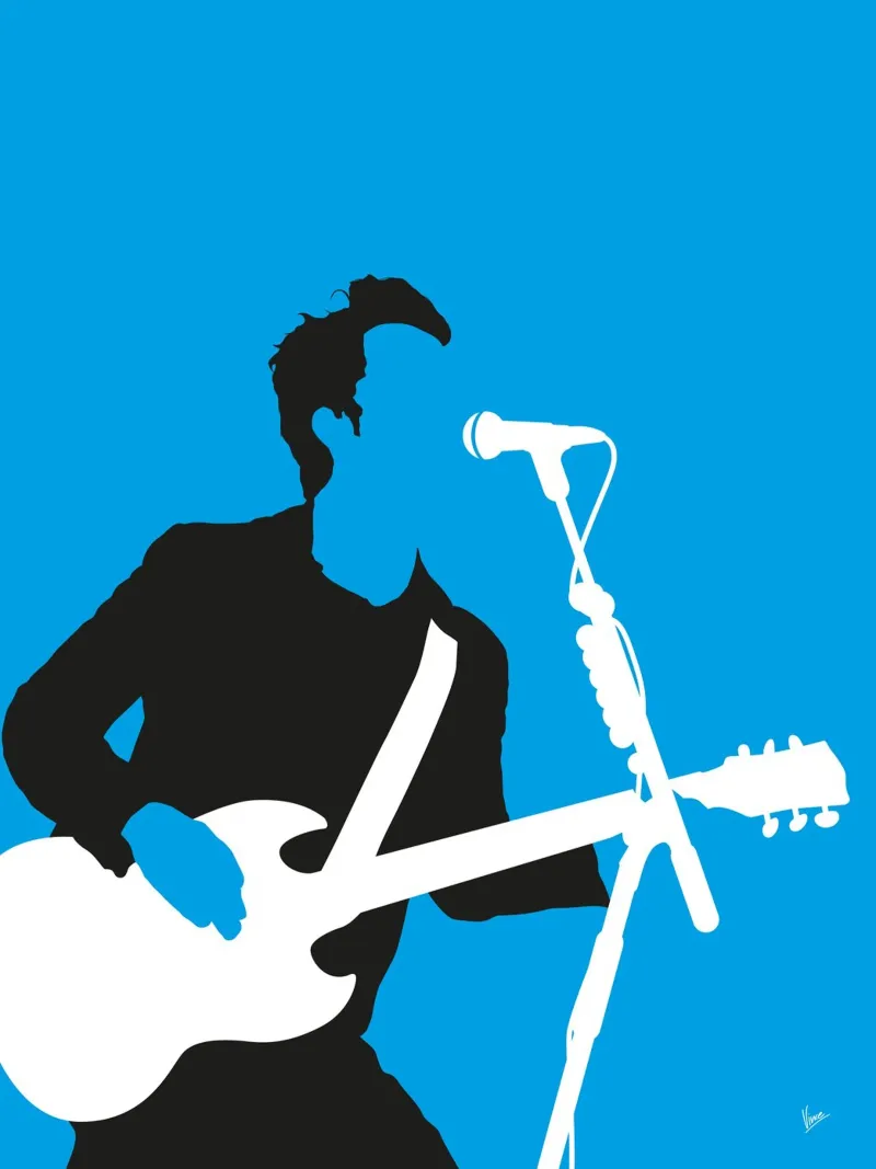 No239 Stereophonics acryl van Iconic Rockstars