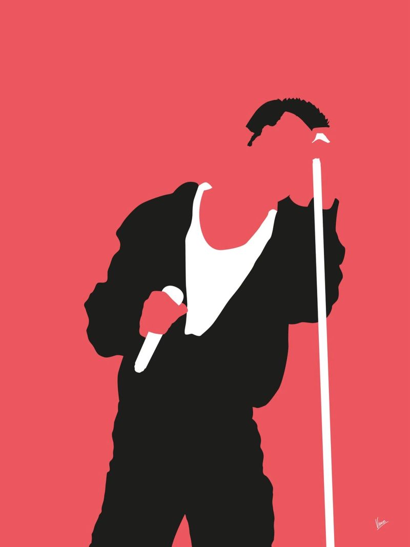 No242 Depeche Mode Poster von Iconic Rockstars