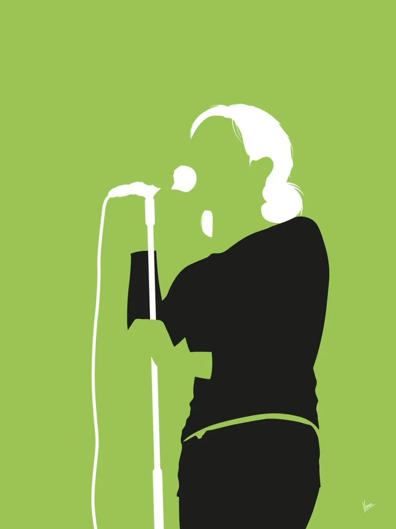 No256 The Cardigans pellicola backlit da Iconic Rockstars