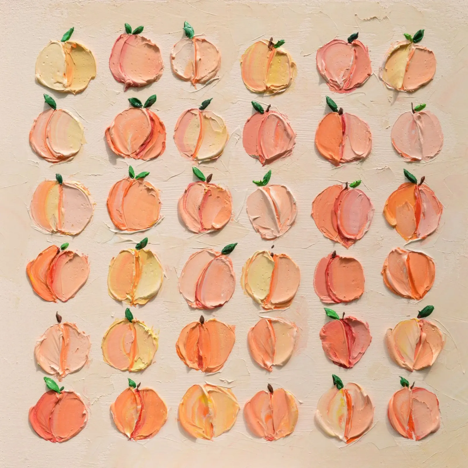 Peaches and Cream 5 pellicola backlit da annmariecoolick