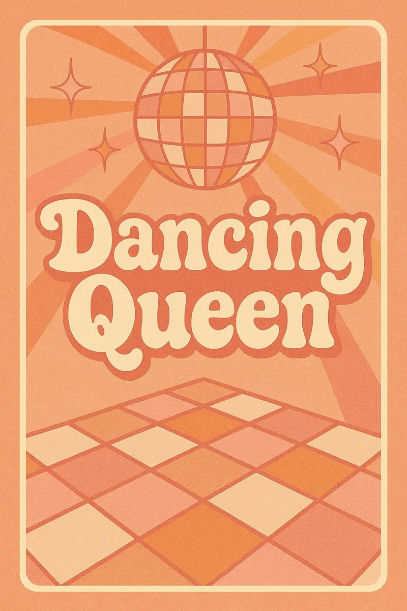 Dancing Queen plexiglass da Wall of Whispers