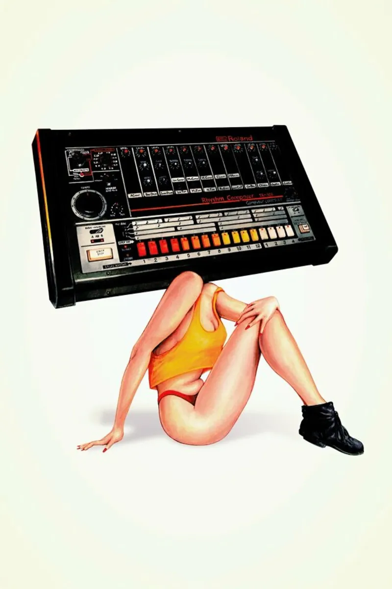 808 Dream Date poster con telaio in alluminio da Kelly Gilleran