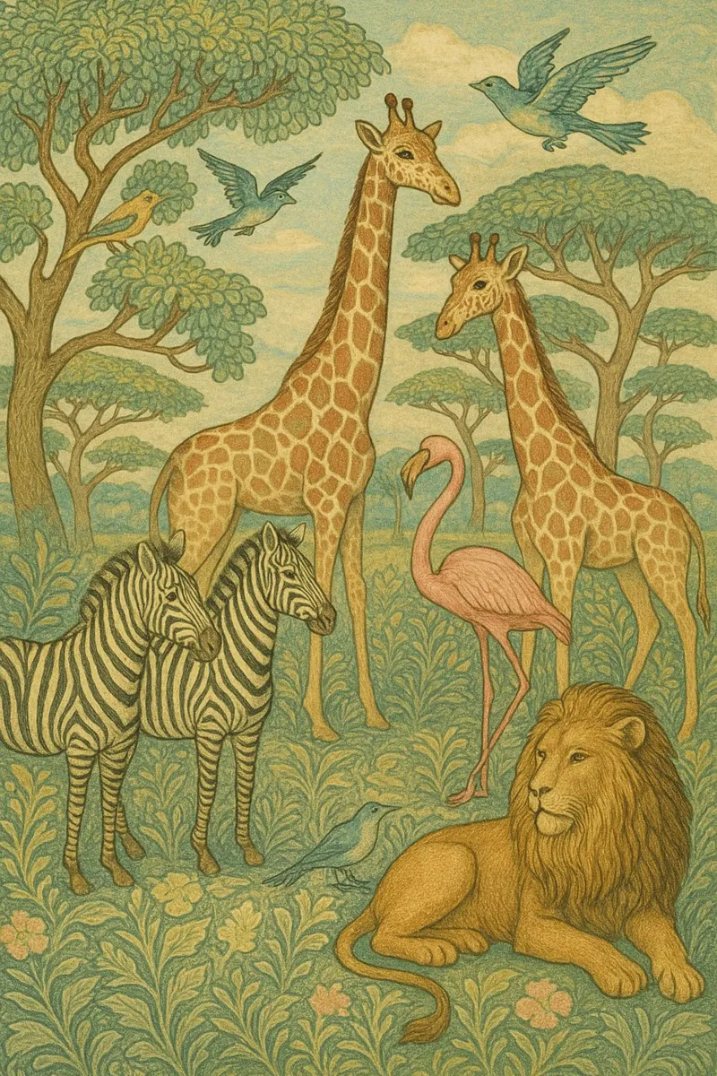 Vintage Jungle poster by Gypsy Galleria