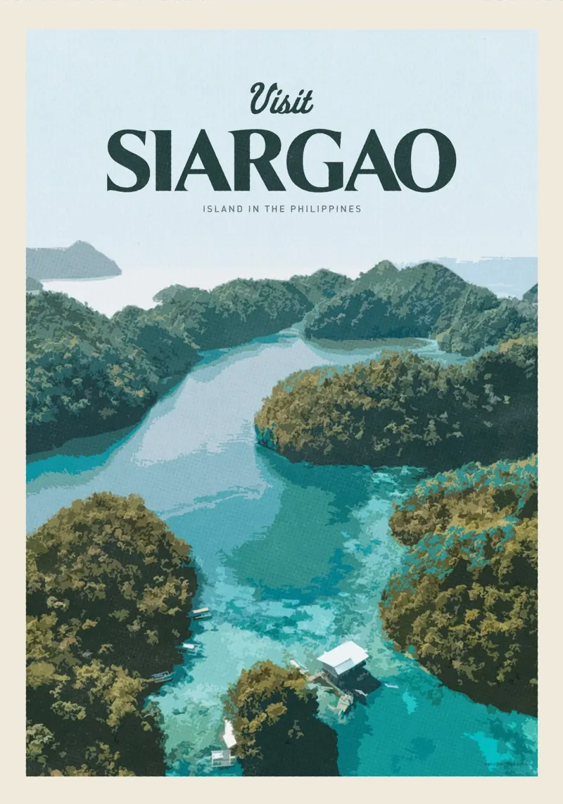 Viaggio a Siargao poster da Mercury Club