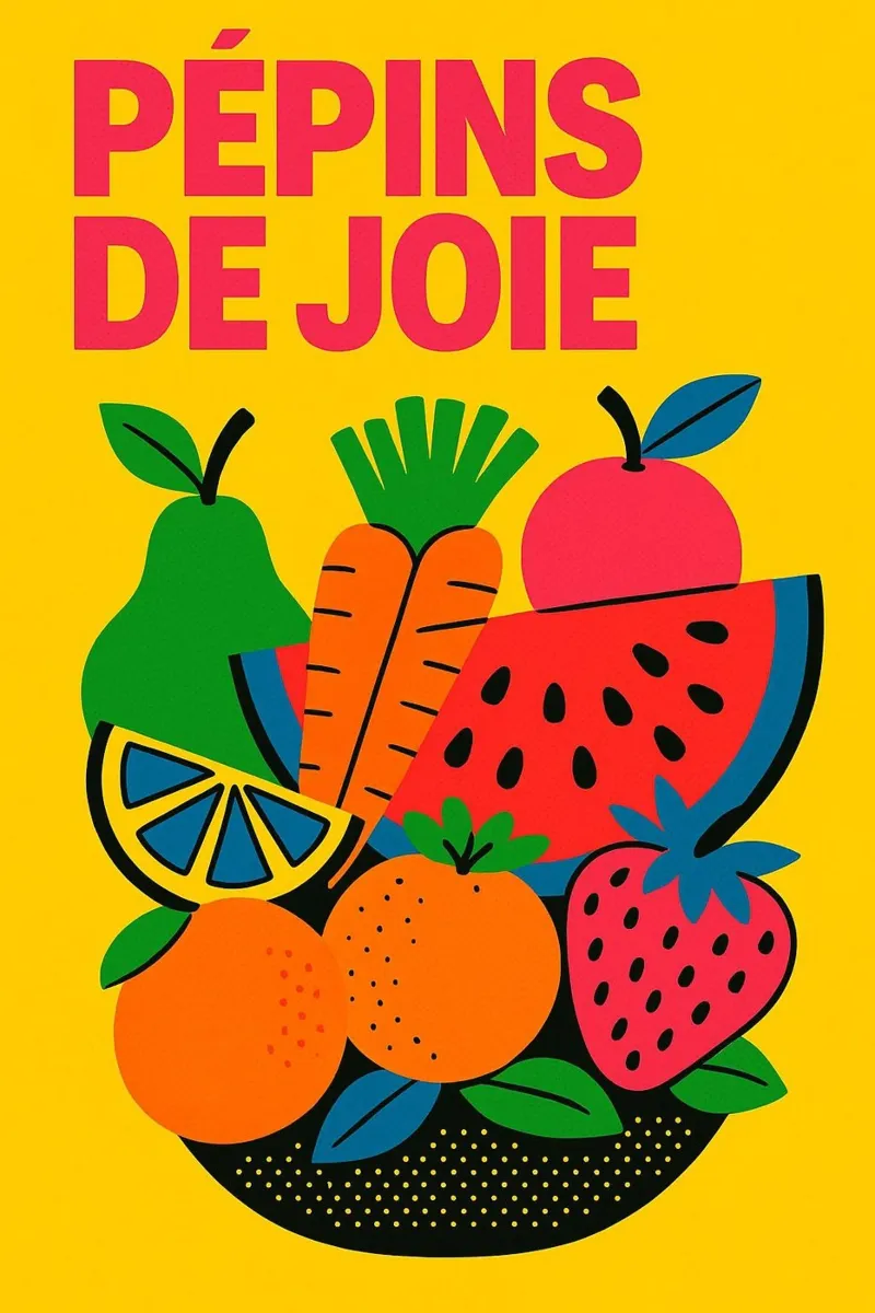 Pinne di gioia pellicola backlit da Pop and Fruits - Affiches & posters