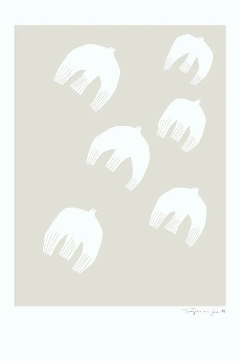Thoughts Are Free No. 1 alluminio dibond da typealive