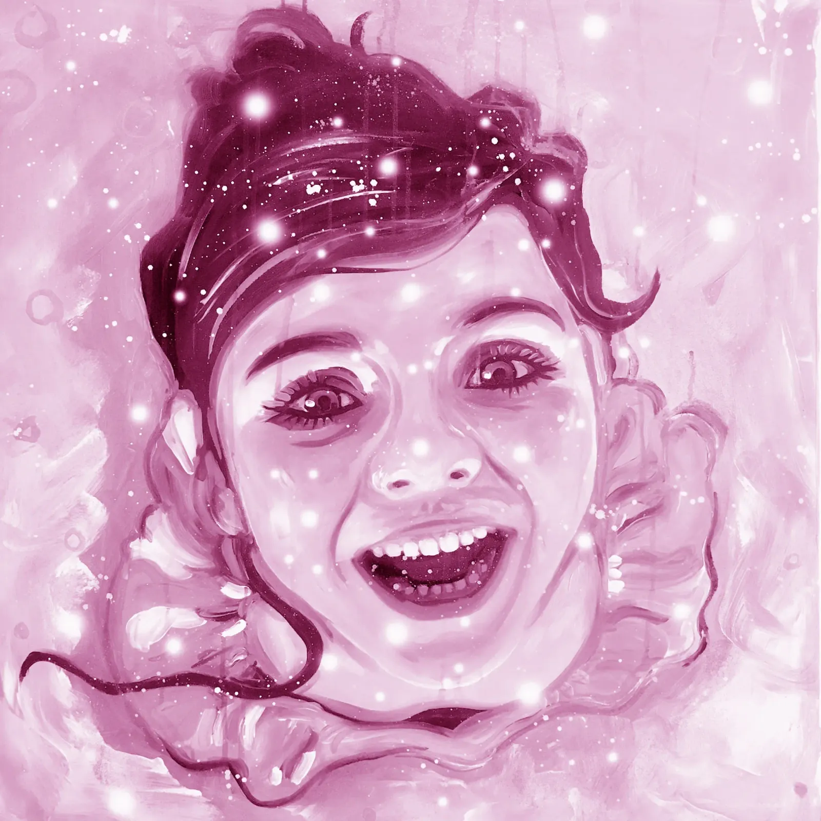 Ballerina rosa in bocca al lupo pellicola backlit da Happy 😃 Art 🎨 by Christine Schnoell