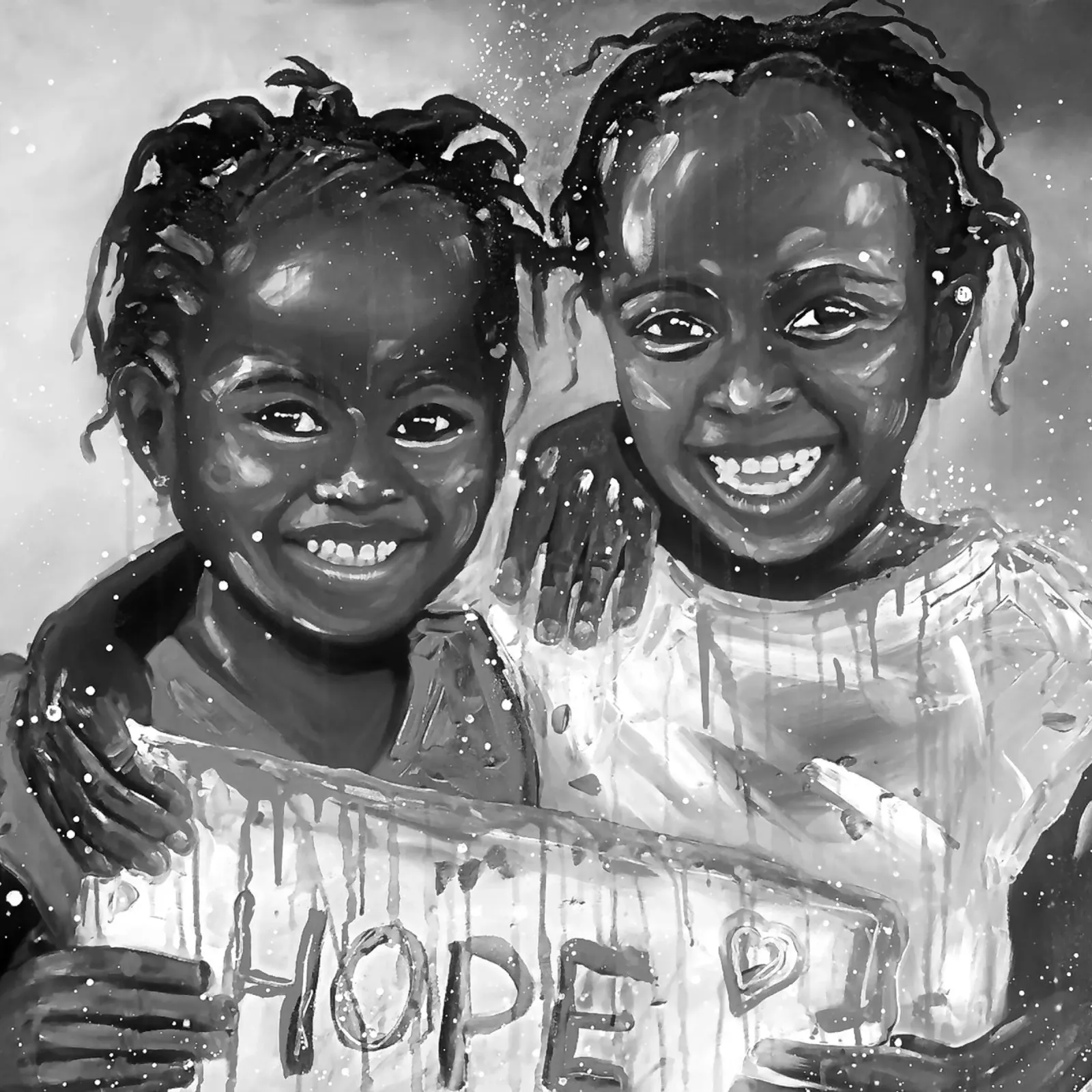 Smile of Hope pellicola backlit da Happy 😃 Art 🎨 by Christine Schnoell