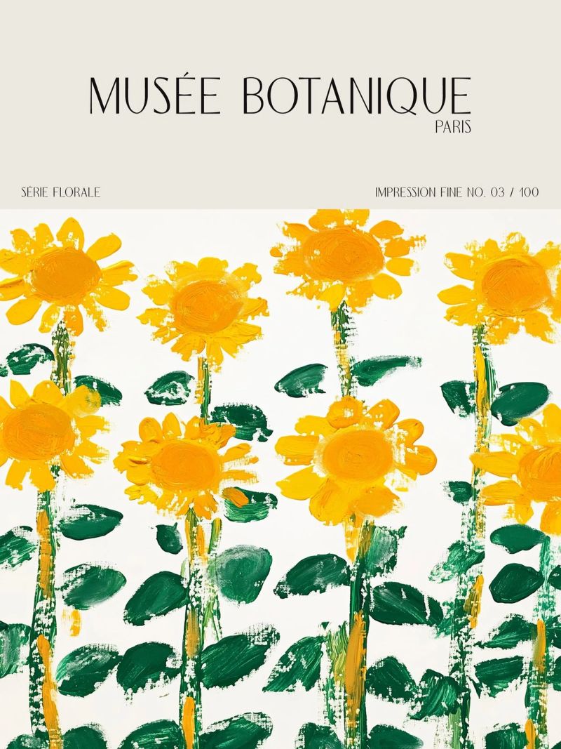 Musée Botanique No 17 poster de treechild