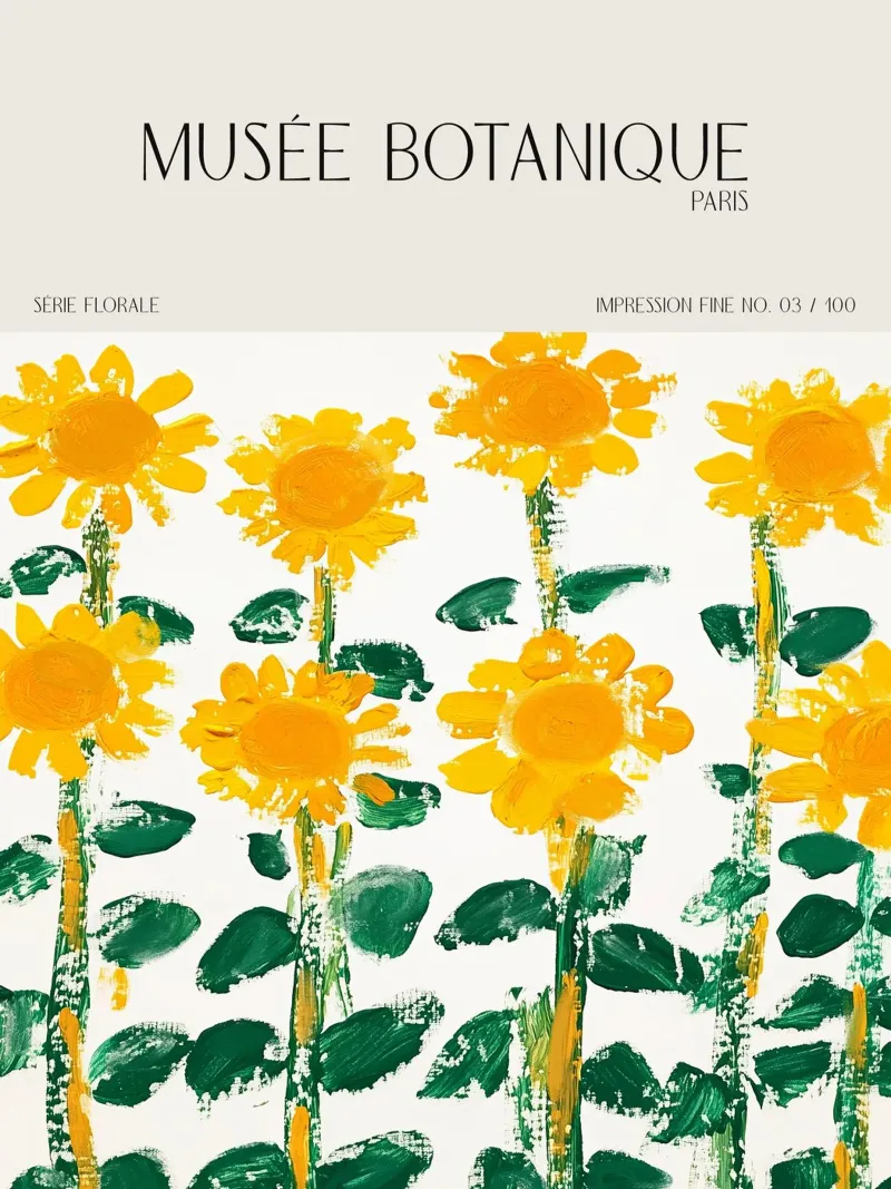 Musée Botanique No 17 pannello forex da treechild