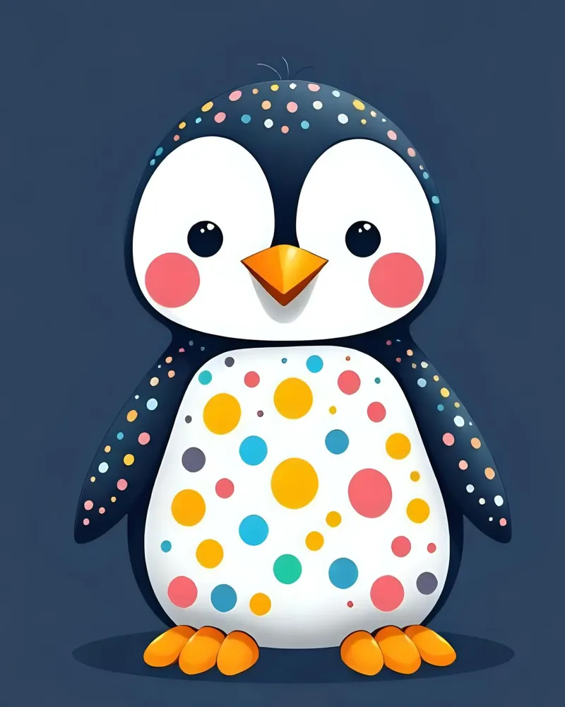 Pinguino_1 alluminio dibond da Tierisch bunt by LK