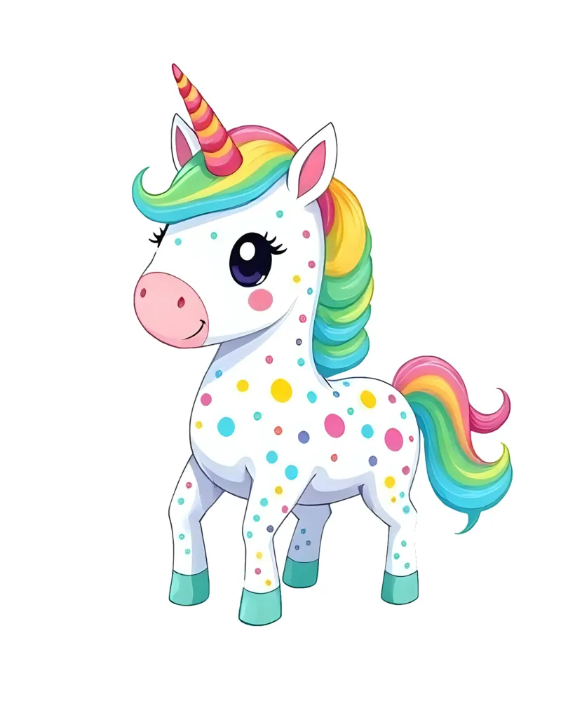 Unicorn_3a canvas by Tierisch bunt by LK