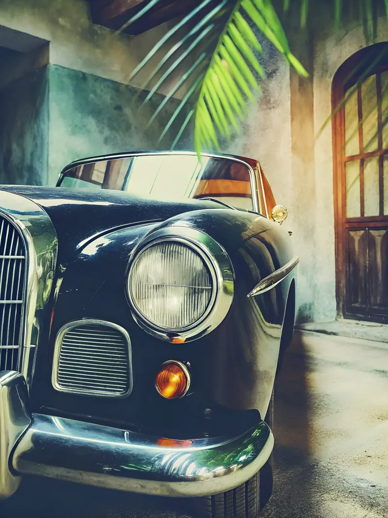 Auto d'epoca pellicola backlit da CAR EDITION