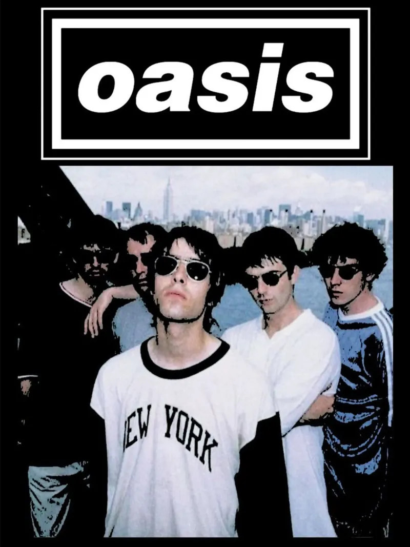 Leggenda dell'Oasi poster con telaio in legno da HUMMERSONIC