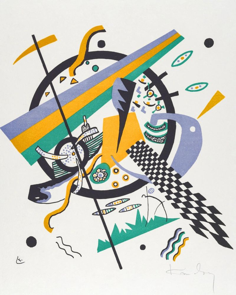 Kandinsky Art Print poster by Venus Art