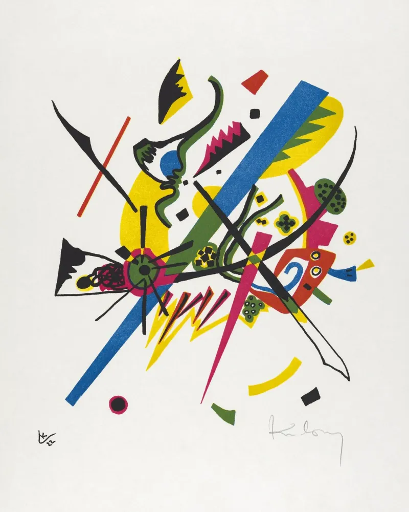 Wassily Kandinsky Poster pellicola backlit da Venus Art