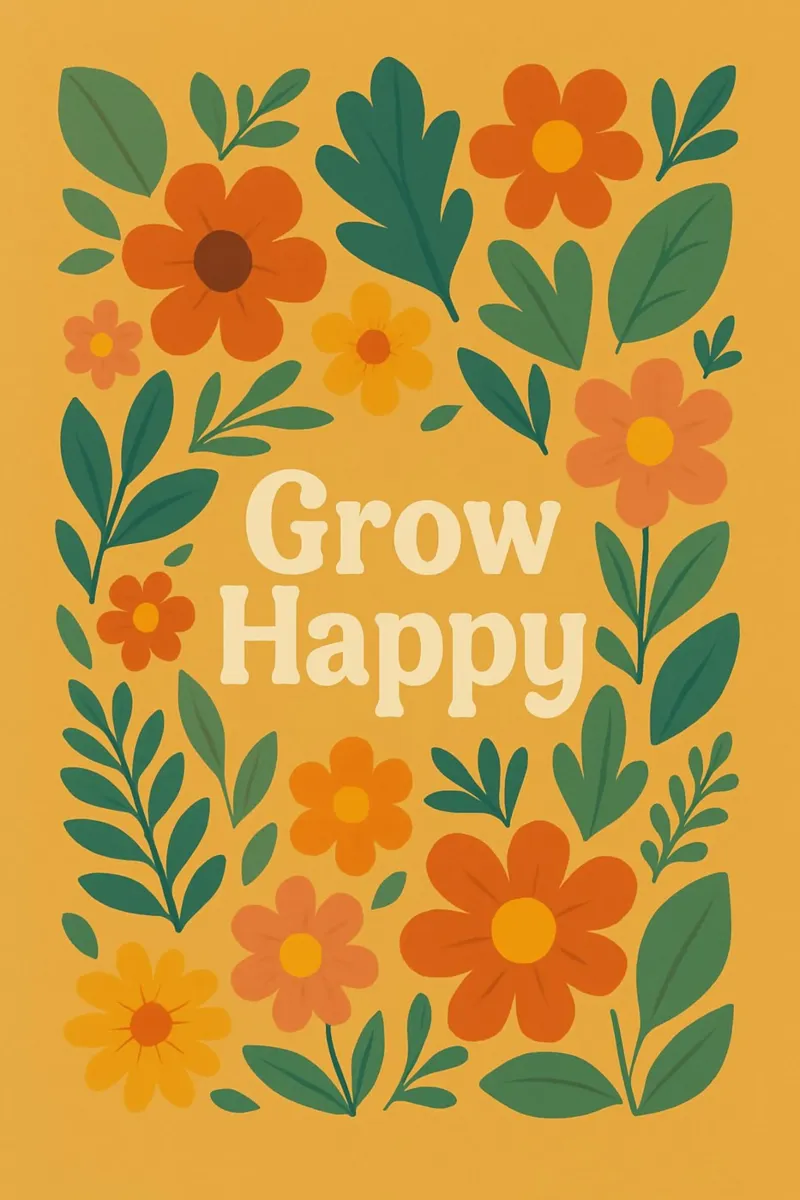 Grow Happy pellicola backlit da Studio M