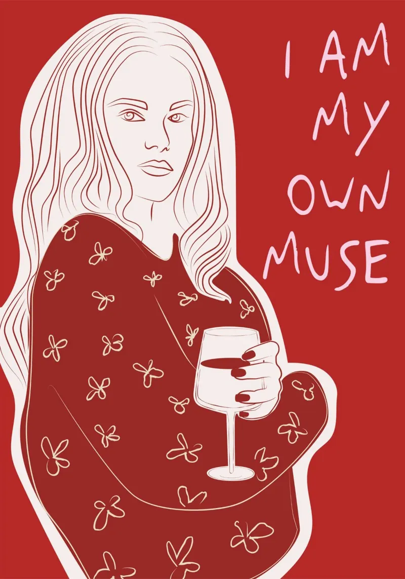 I Am My Own Muse pellicola backlit da Retro Love