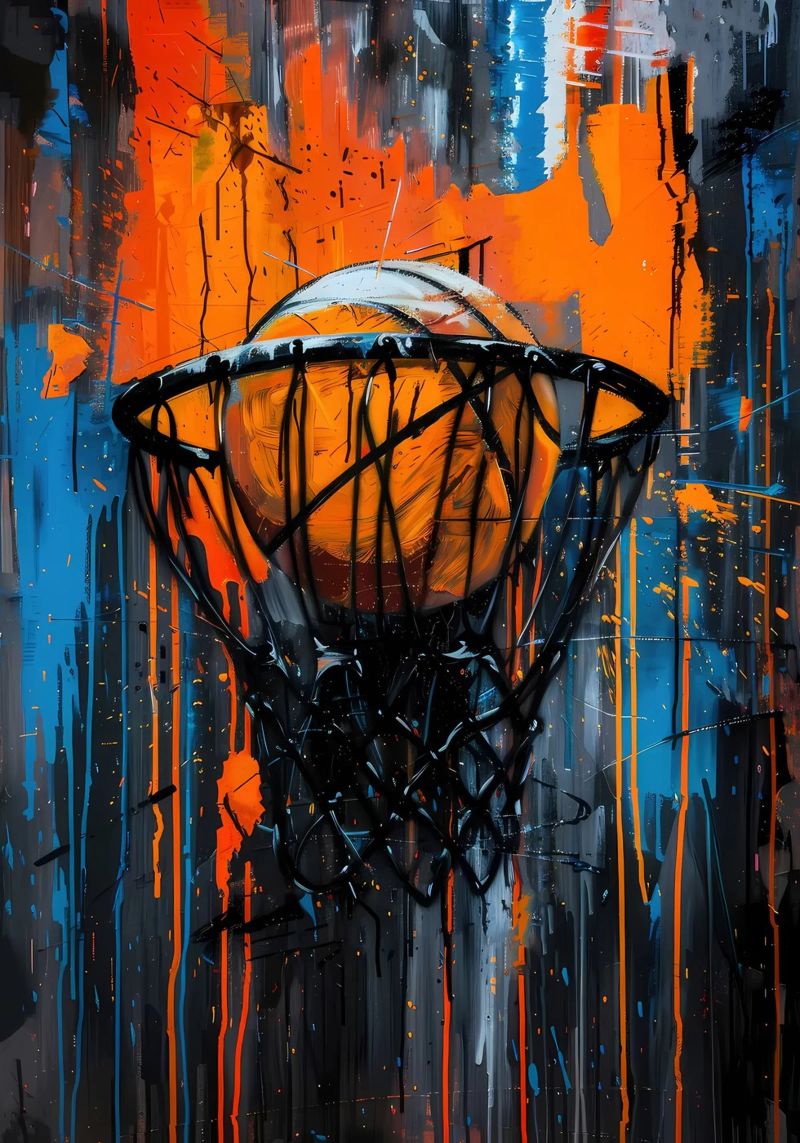 Slam Dunk urbain poster de Adriano