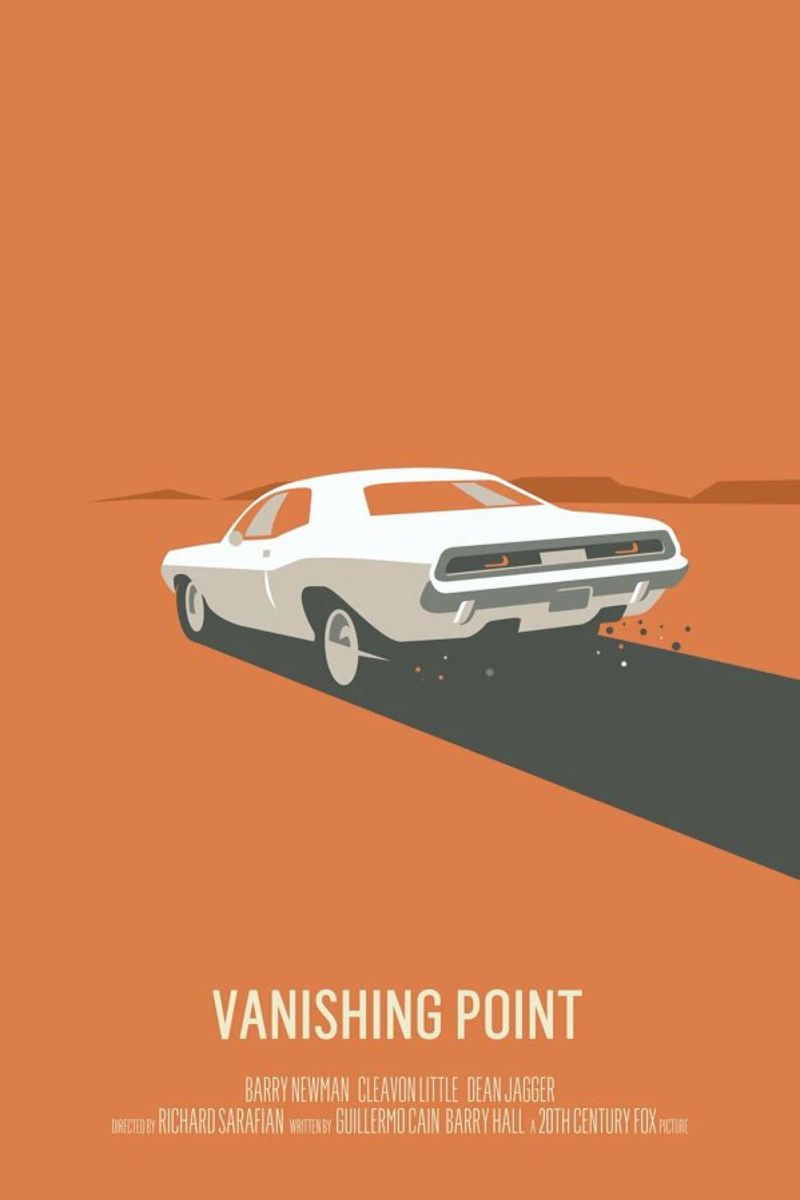 Vanishing Point Poster von Bruno Morphet
