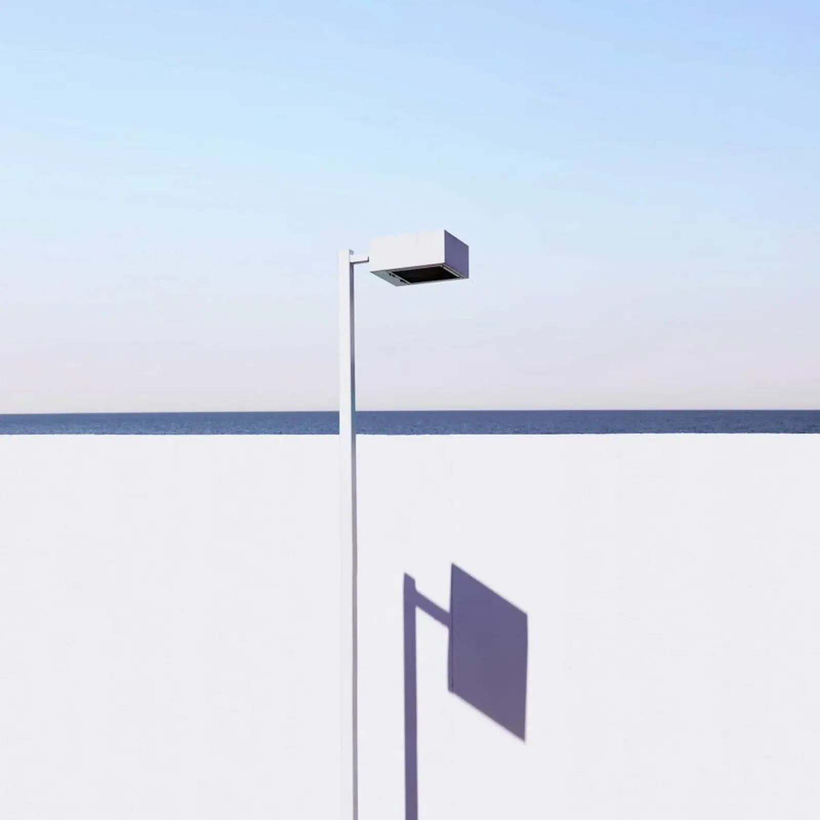 Square Lamp pellicola backlit da Rupert Höller