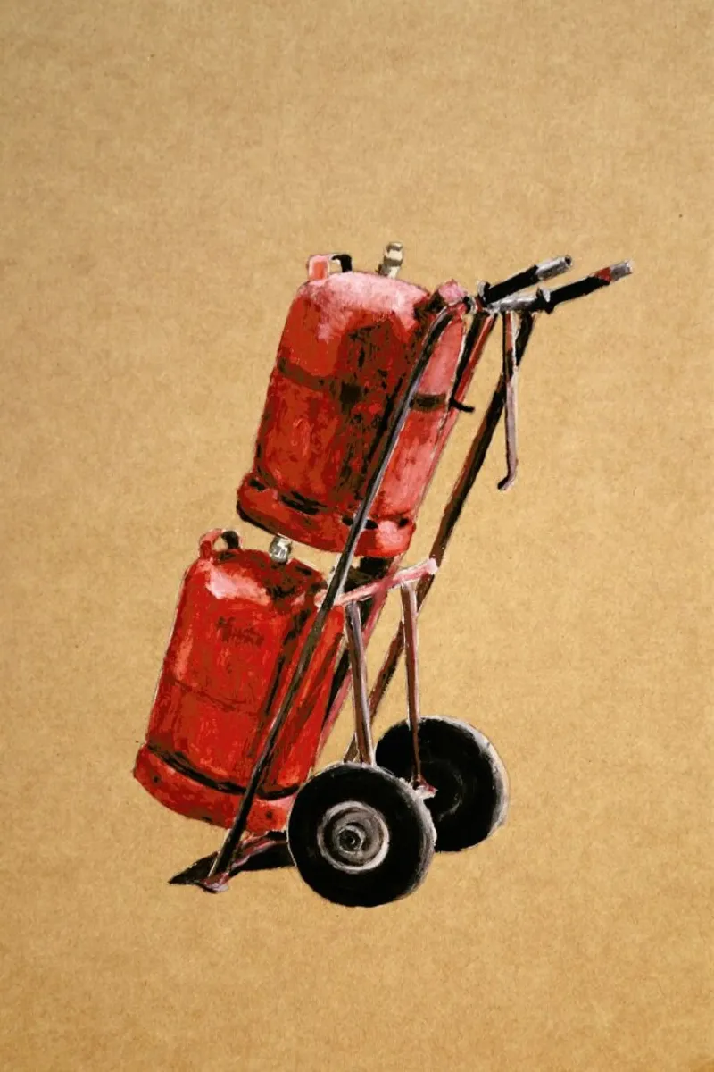 Cargo Todo 1 poster con telaio in alluminio da David Diehl