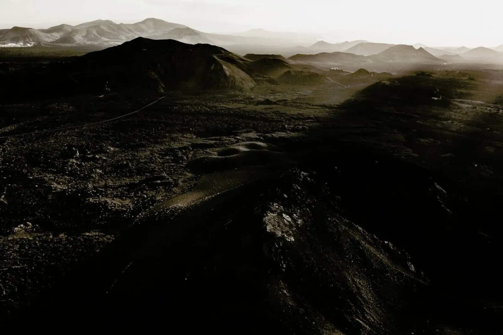 Volcanic Landscape II hahnemühle by Chris Abatzis