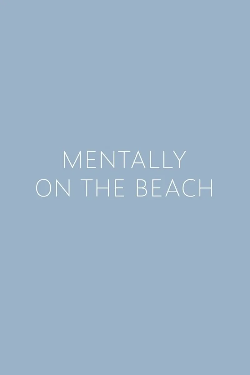 Mentally On The Beach alluminio dibond da Ayleen