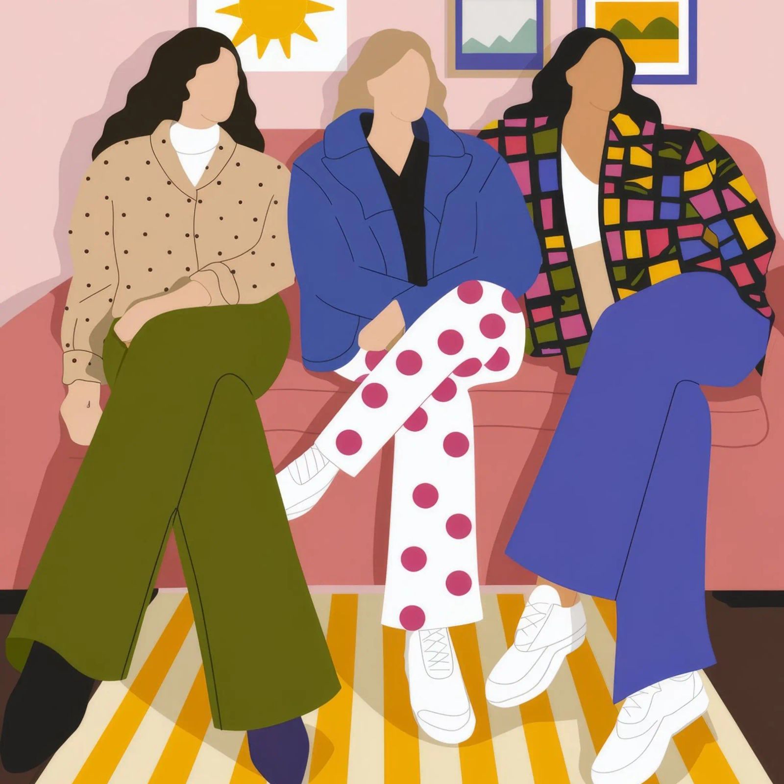 Conjunto urbano chic poster de Prism Palette