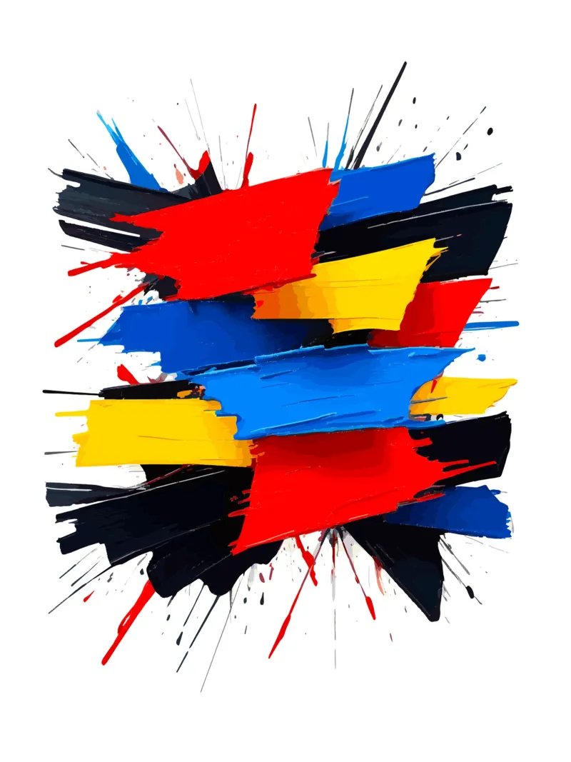 Abstract1009 alluminio dibond da WALLART-Peter Lorenz