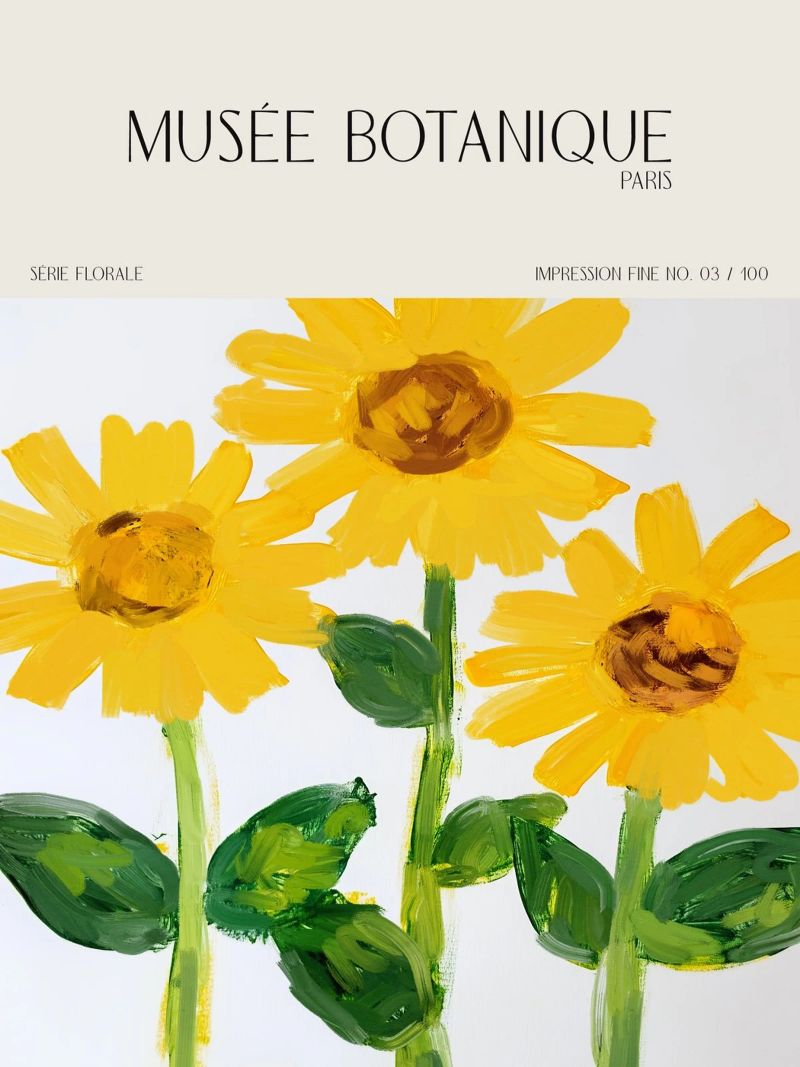 Musée Botanique No 27 poster de treechild
