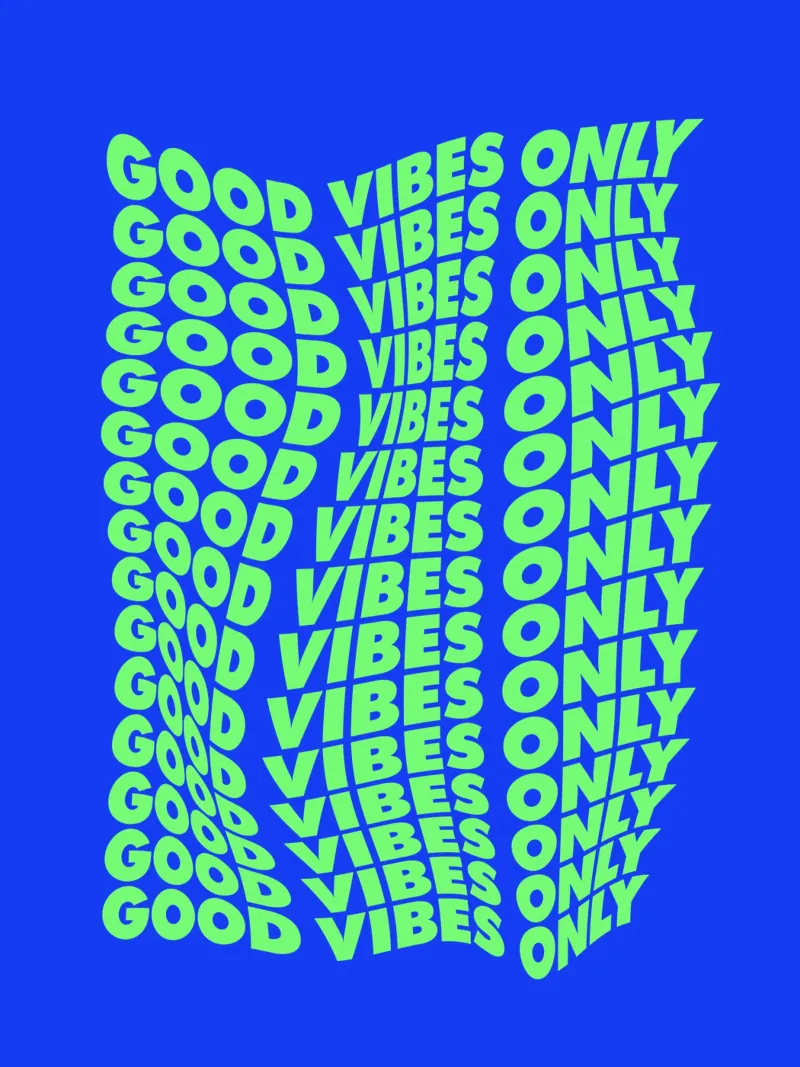 Good Vibes Only Modern Decorative Uplifting Typography Print canvas by THE MOTIVATED TYPE