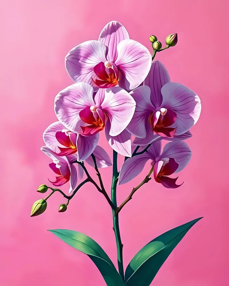 Orquídea_estilo_C_2 metacrilato de Farb- und Blütenzauber by LK