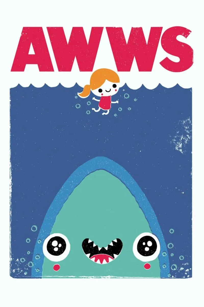 Awws poster con telaio in alluminio da DinoMike