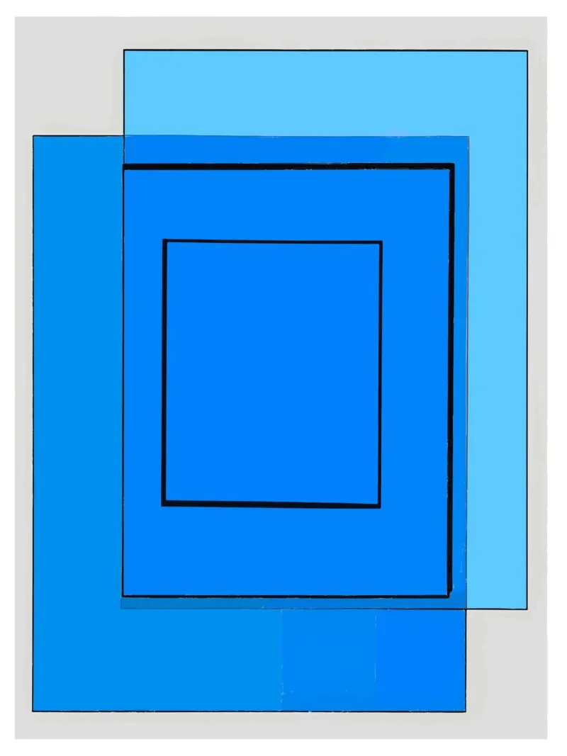 F.Geometric1005 plexiglass da WALLART-Peter Lorenz